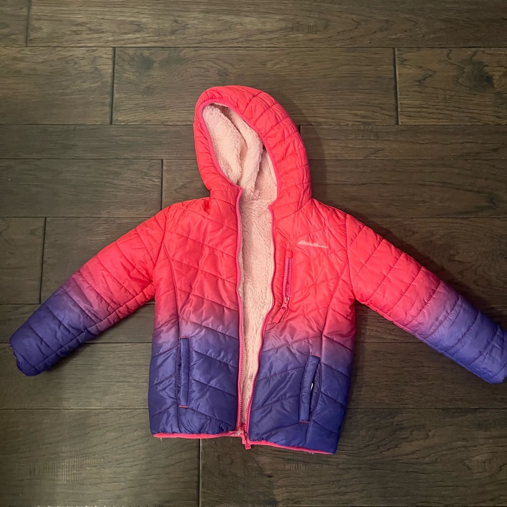 Size 5/6 Reversible Eddie Bauer Jacket